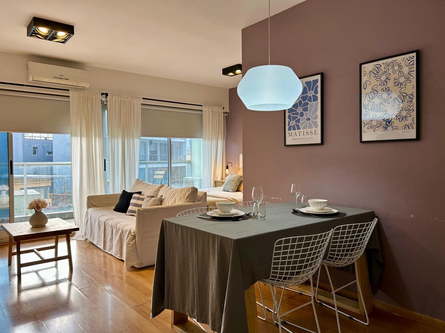Palermo | Designer Studio for 2 | Balcony